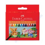 Faber Castell Jumbo Wax Crayons 12s