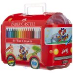Faber Castell Wax Crayons 64s